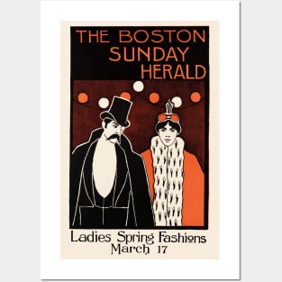 The Boston Sunday herald, Spring fashions Posters and Art